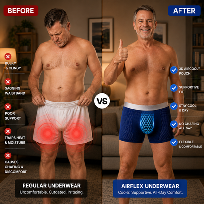 🏆45K+ SOLD 🔥2026 HOT SALE   AirFlexTM Premium Leakproof IceSilk Mesh Men's Boxer